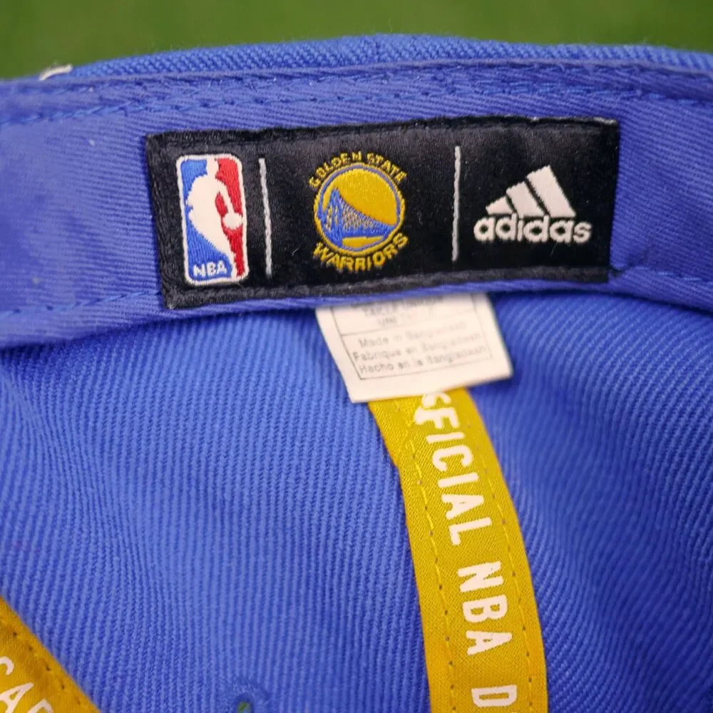 Adidas Golden State Warriors Official NBA Draft Snapback Hat - Size OSFA